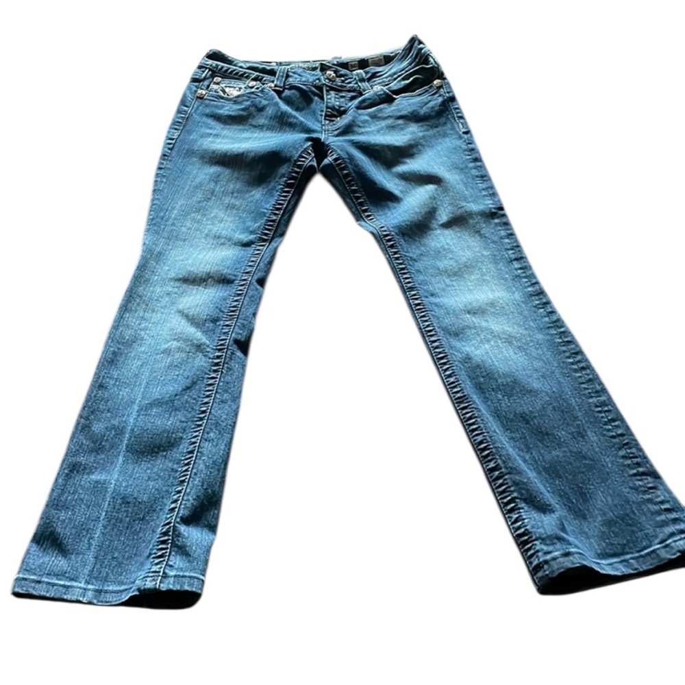Miss me size 30 boot cut jeans jp6165b